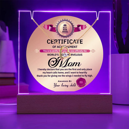 To My Mom - Most Marvelous Necklace