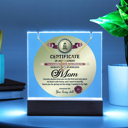 To My Mom - Most Marvelous Necklace