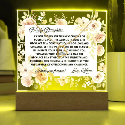 JGF Jewelry Gifts For Family To My Daughter Necklace For Girls 6-8 From Mom