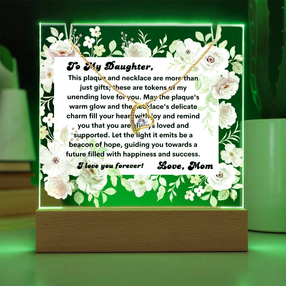 JGF Jewelry Gifts For Family To My Daughter Necklace For Girls 10-12 From Mom