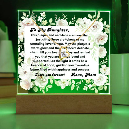 JGF Jewelry Gifts For Family To My Daughter Necklace For Girls 10-12 From Mom