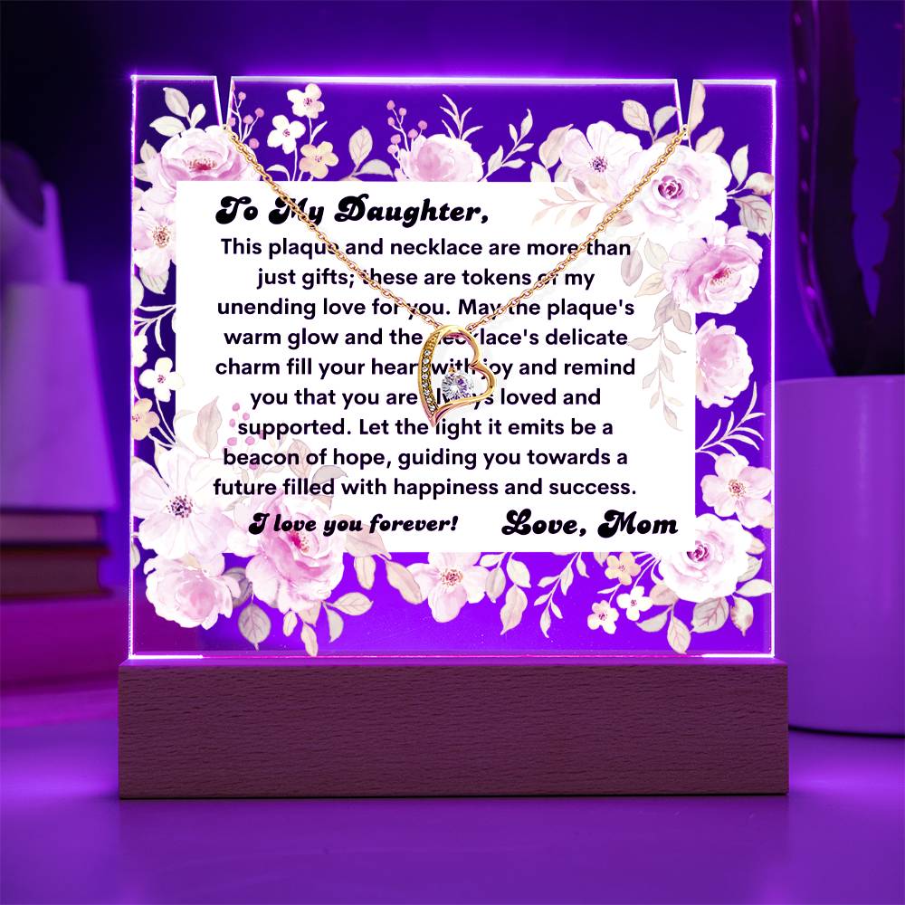 JGF Jewelry Gifts For Family To My Daughter Necklace For Girls 10-12 From Mom