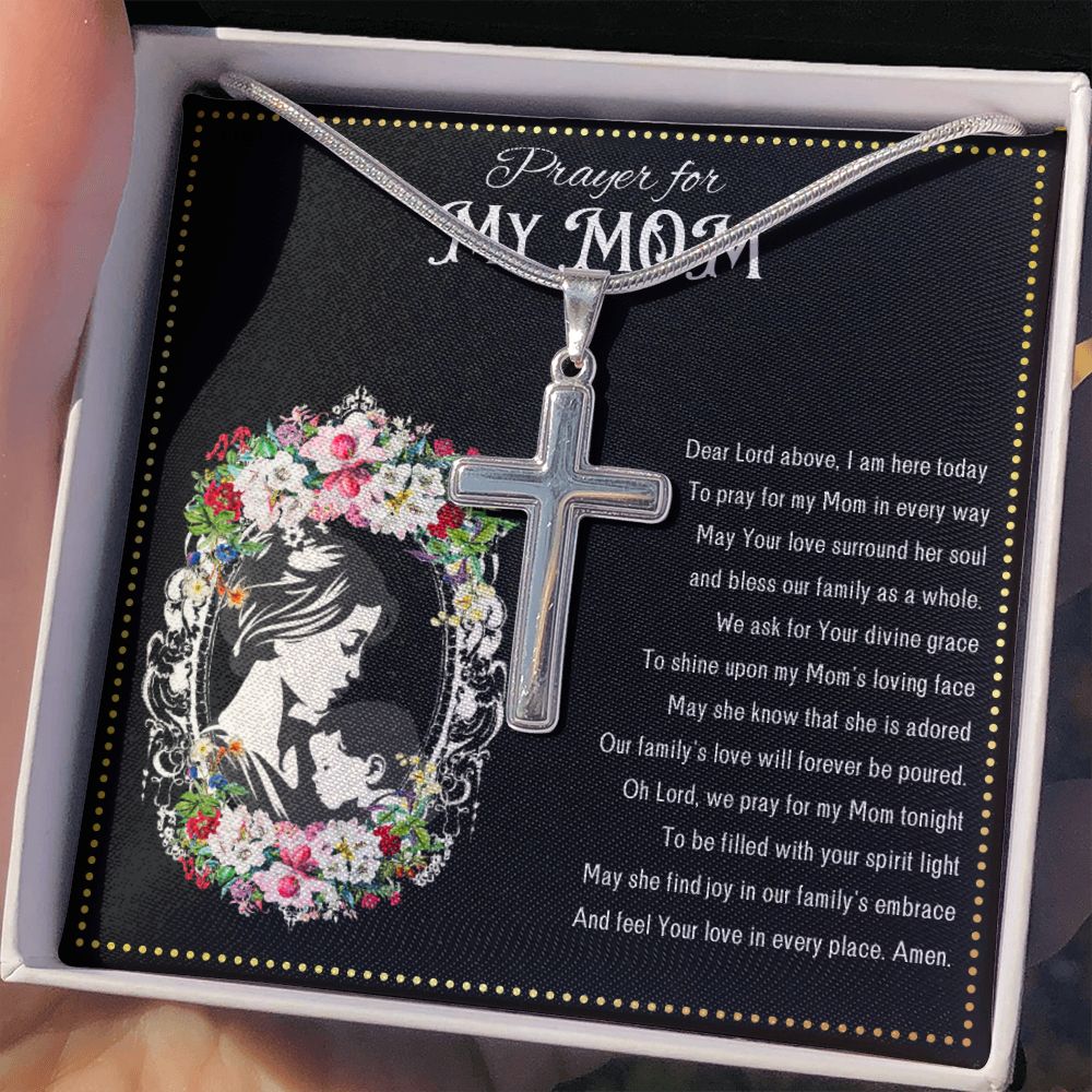 JGF Jewelry Gifts for Family | Prayer For My Mom From Daughter | I Love You Mom Gifts From Daughter