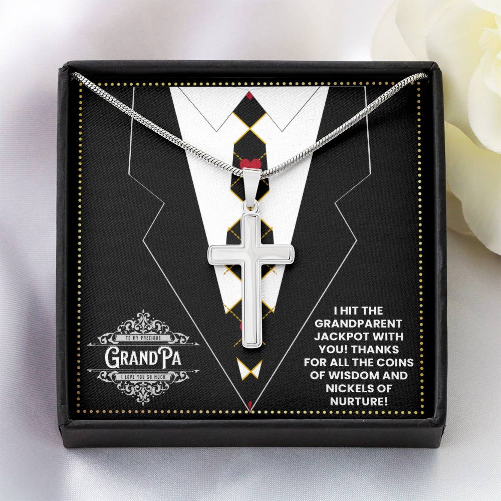 JGF Jewelry Gifts for Family Poker Lovers Gifts For Men Unique Grandpa Gifts for 70th Birthday