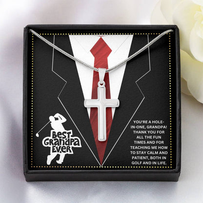 JGF Jewelry Gifts for Family Fathers Day Gifts For Grandpa Birthday Card