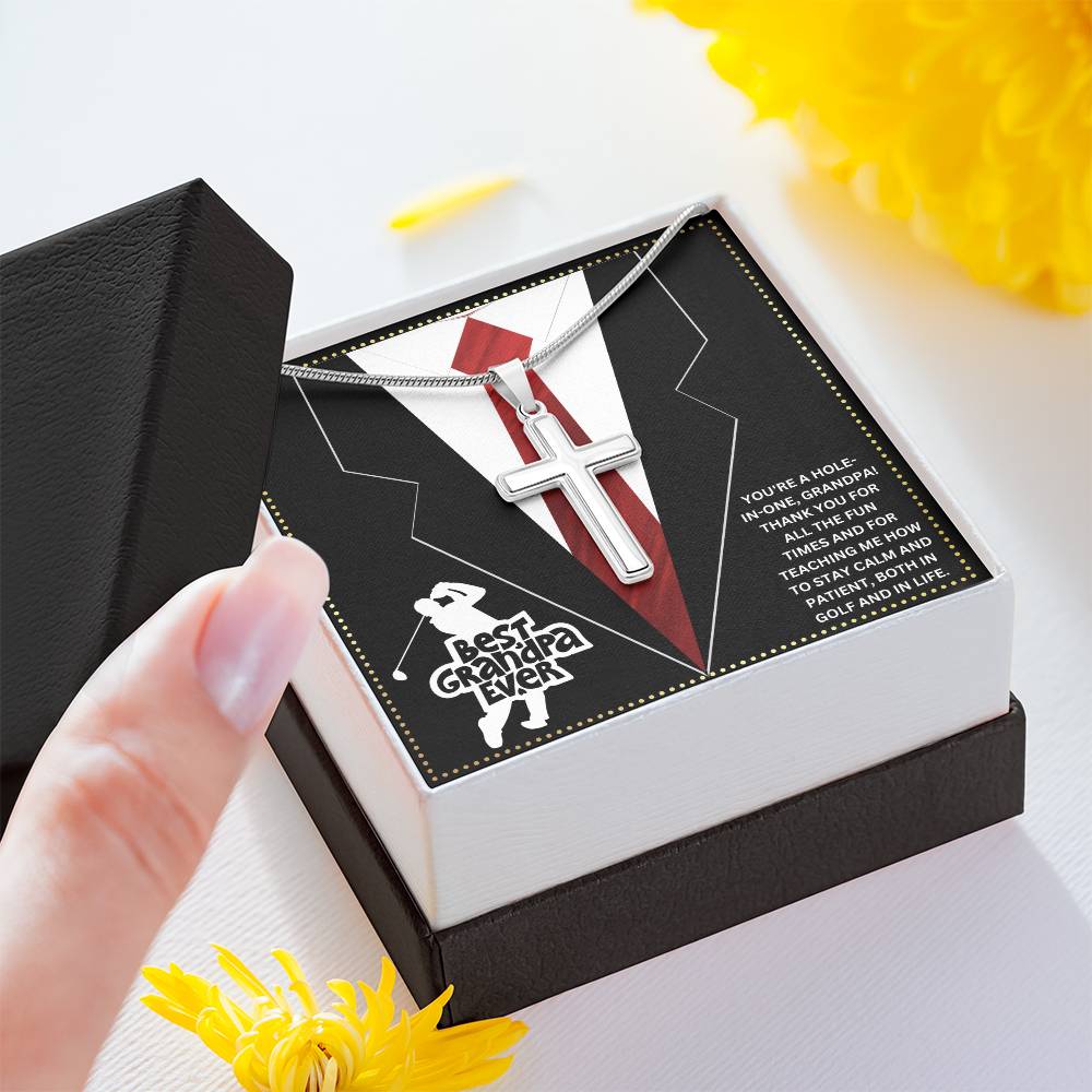 JGF Jewelry Gifts for Family Fathers Day Gifts For Grandpa Birthday Card