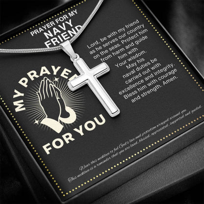 JGF Jewelry Gifts for Family Prayer for Navy Women and Men