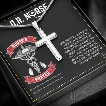 JGF Jewelry Gifts for Family | Operating Room OR Nurse's Prayer Gifts Accessories