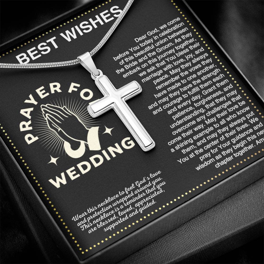 JGF Jewelry Gifts for Family 25th Wedding Gifts For Couple Religious Prayer