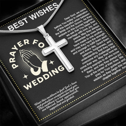 JGF Jewelry Gifts for Family 25th Wedding Gifts For Couple Religious Prayer