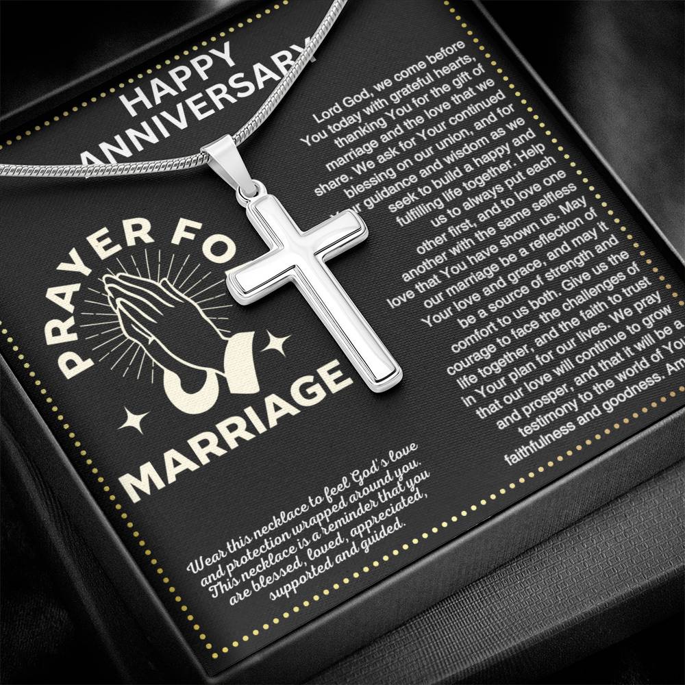 JGF Jewelry Gifts for Family Traditional 20th Wedding Gifts For Couple Marriage Prayer