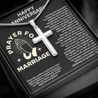 JGF Jewelry Gifts for Family Traditional 20th Wedding Gifts For Couple Marriage Prayer