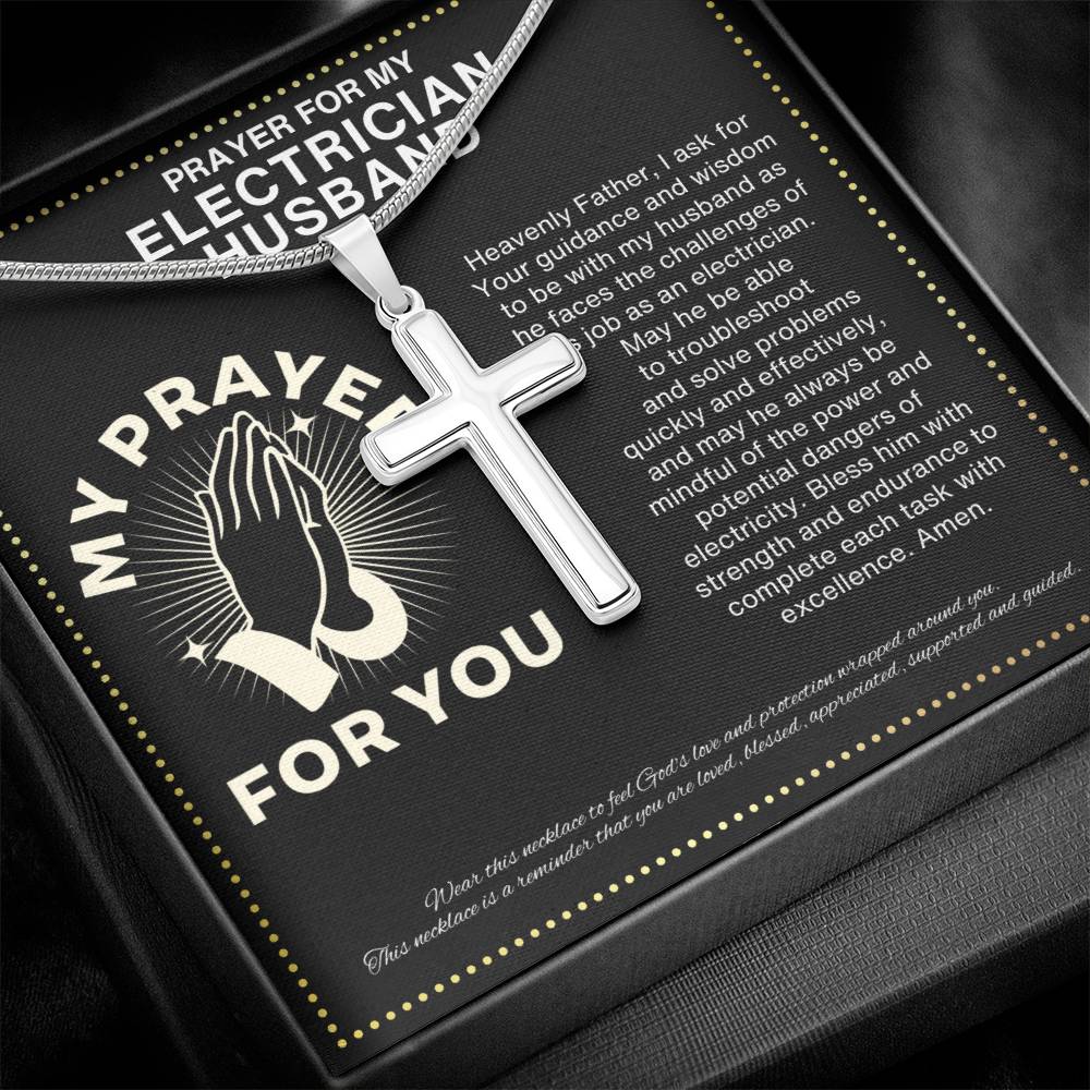 JGF Jewelry Gifts for Family Electrician Gifts For Men Journeyman