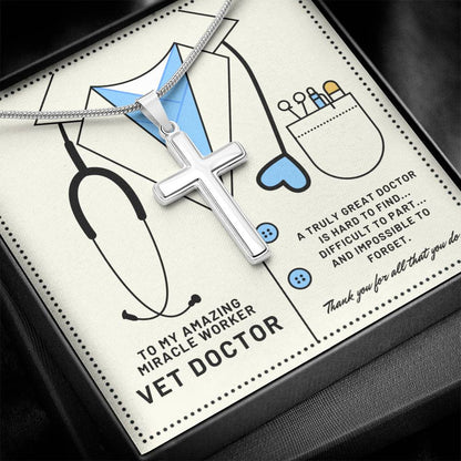 JGF Jewelry Gifts for Family Thank You Gifts for Veterinary Vet Doctor