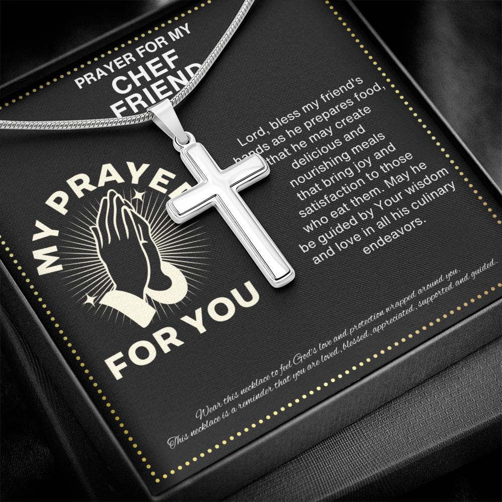 JGF Jewelry Gifts for Family Chef Necklace For Men Women