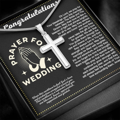 JGF Jewelry Gifts for Family 25th Wedding Gifts For Couple Marriage Prayer