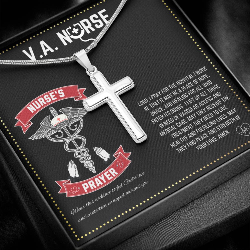 JGF Jewelry Gifts for Family | Proud VA Vascular Access Nurse Gifts for Women