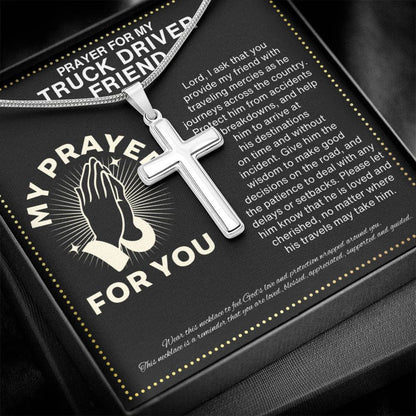 JGF Jewelry Gifts for Family My Prayer Gifts for Truck Driver Best Friend BFF Bestie