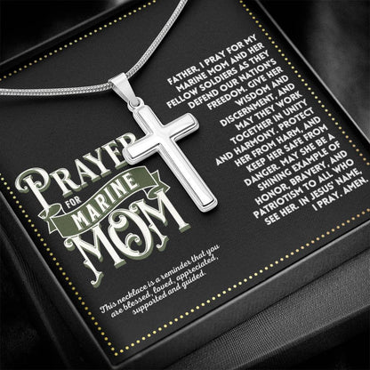 JGF Jewelry Gifts for Family My Mom Is A Marine Corps Mom Gifts  i Love My Marine Necklace