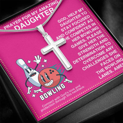 JGF Jewelry Gifts for Family Girls Bowling Necklace Ages 8-12