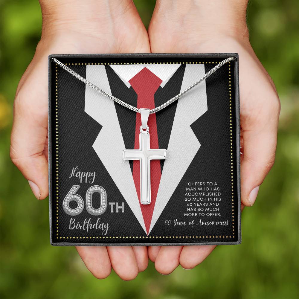 JGF Jewelry Gifts for Family 60 Year Birthday Gifts For Men