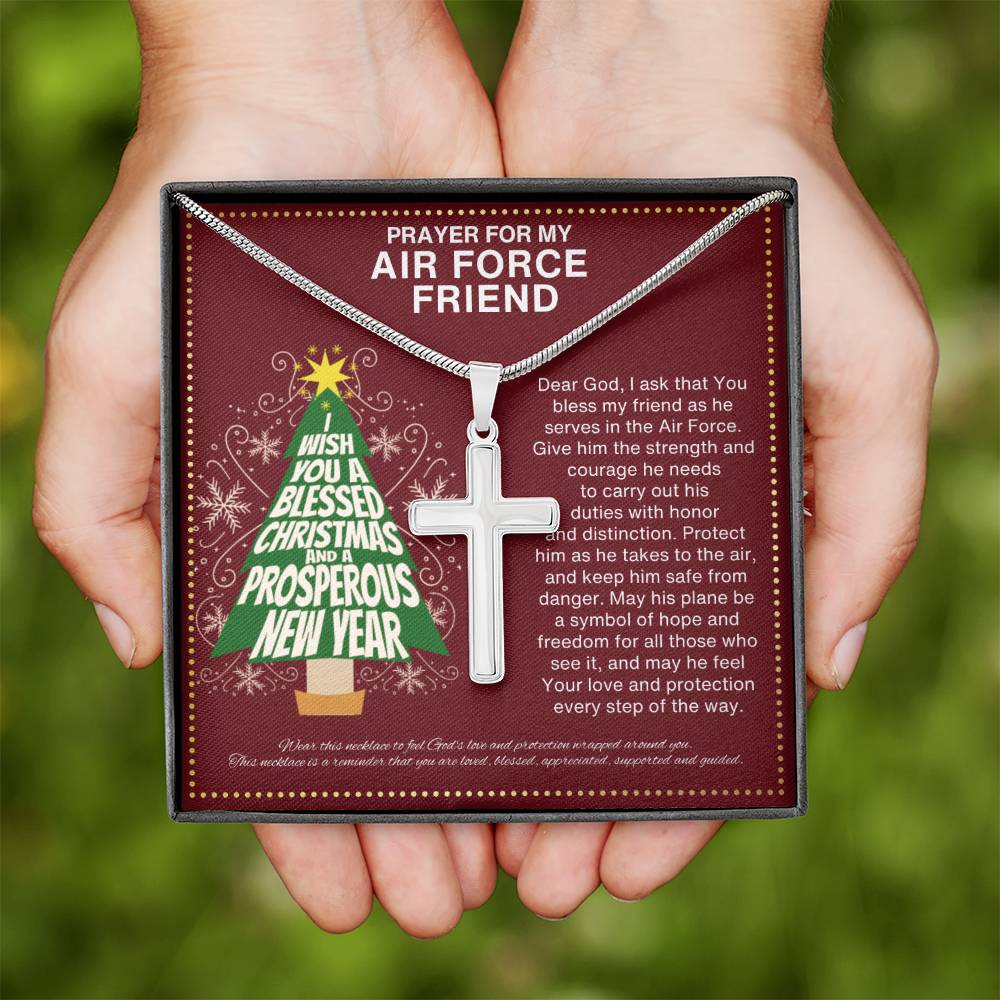 JGF Jewelry Gifts for Family  Prayer for Air Force Gifts for Men and Women