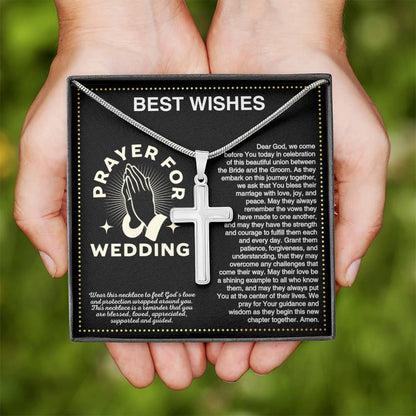 JGF Jewelry Gifts for Family 25th Wedding Gifts For Couple Religious Prayer