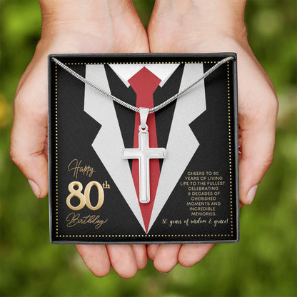 JGF Jewelry Gifts for Family Gifts For 80 Year Old Birthday