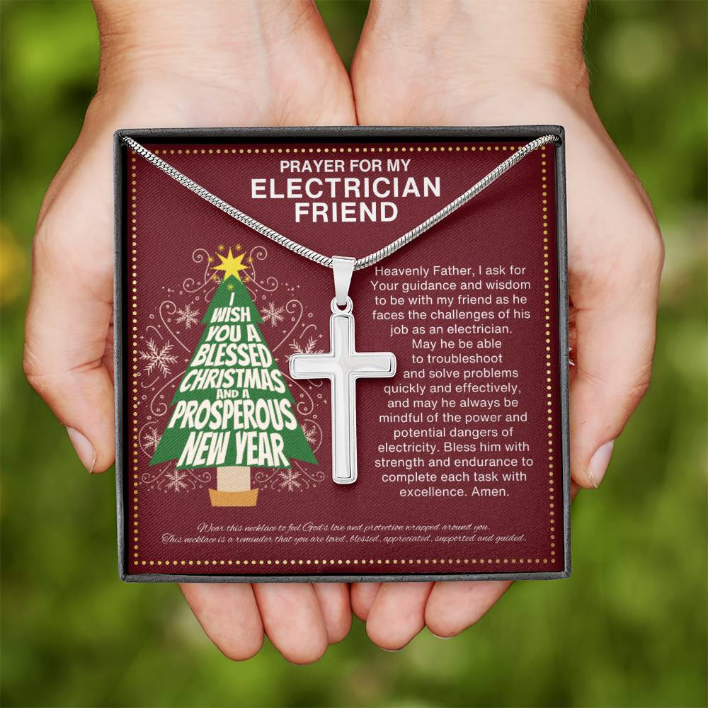 JGF Jewelry Gifts for Family Journeyman Electrician Gifts for Men and Women