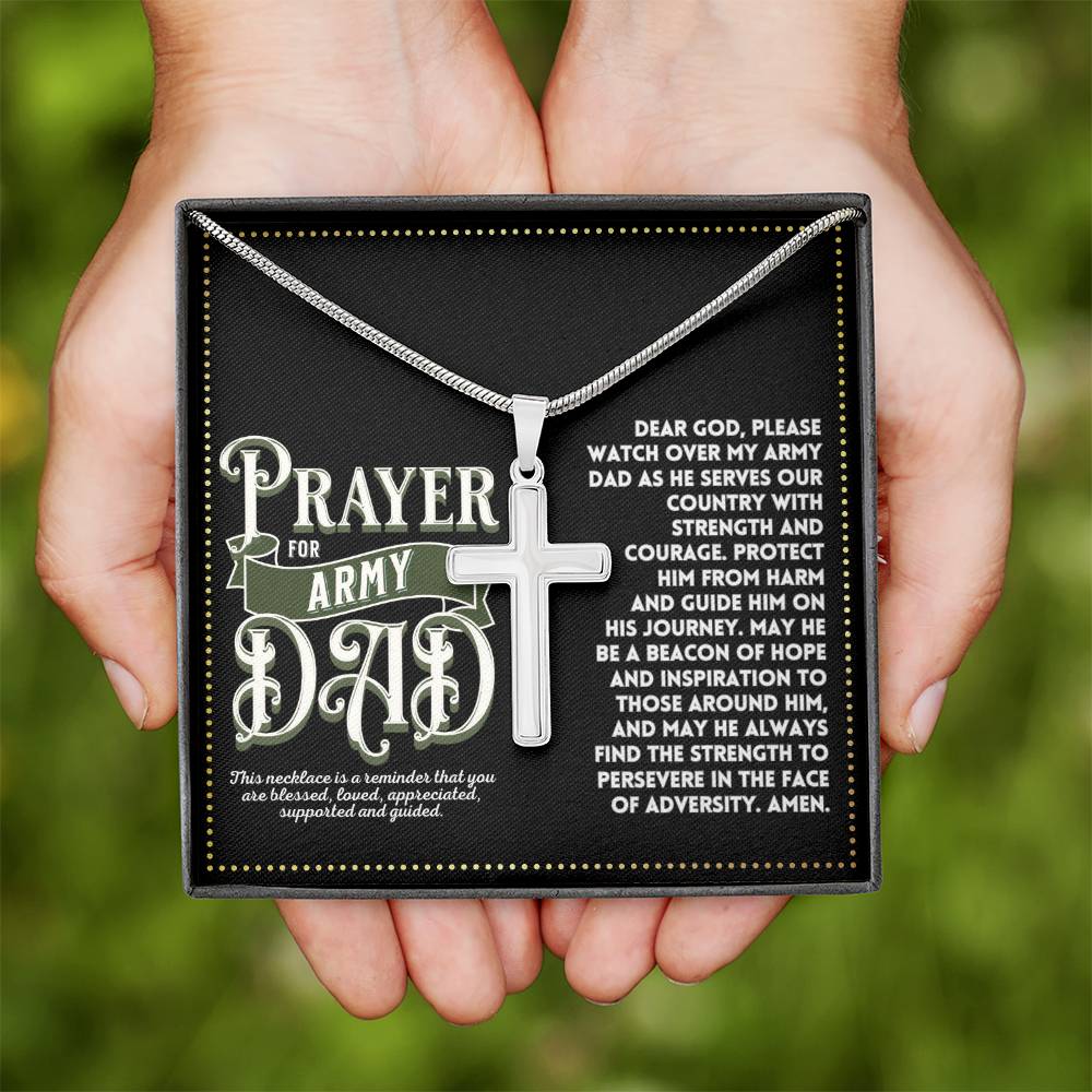 JGF Jewelry Gifts for Family Army Dad Gifts From Daughter My Dad Is An Army Ranger