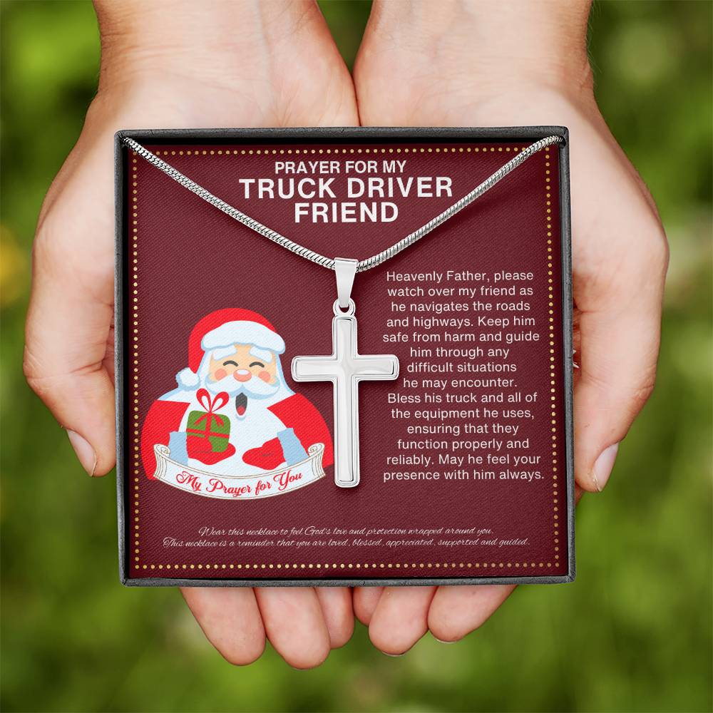 JGF Jewelry Gifts for Family Christmas Gift for Truck Driver Friend BFF Bestie Best Friend