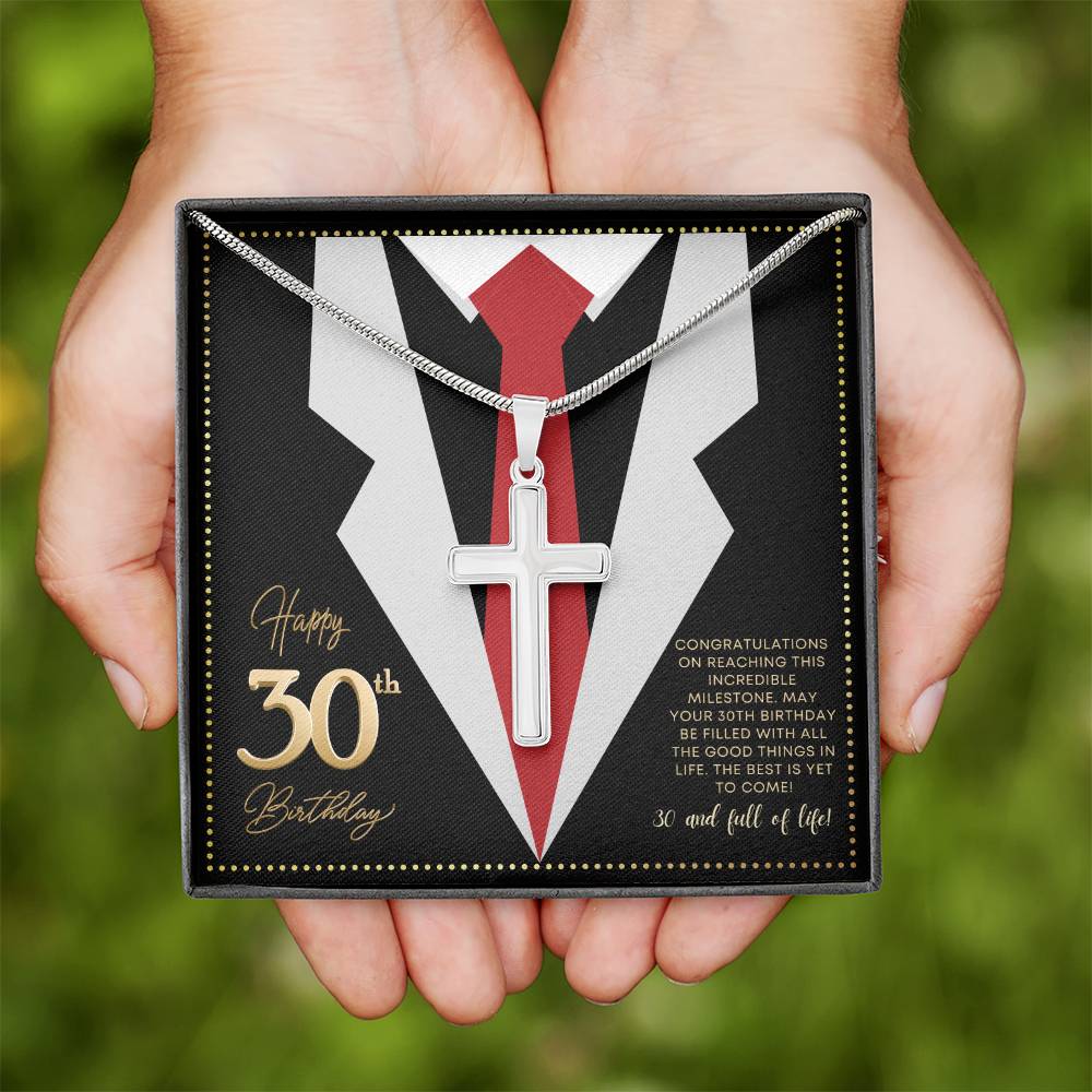 JGF Jewelry Gifts for Family Happy 30th Birthday Gifts For Him