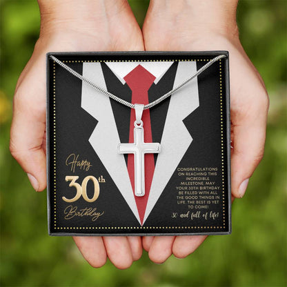 JGF Jewelry Gifts for Family Happy 30th Birthday Gifts For Him