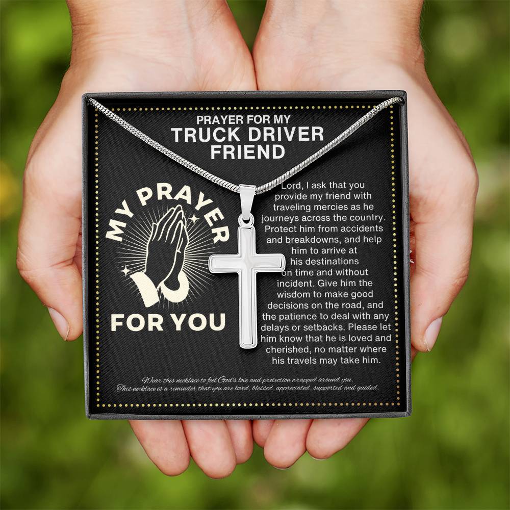 JGF Jewelry Gifts for Family My Prayer Gifts for Truck Driver Best Friend BFF Bestie