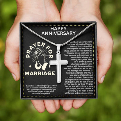 JGF Jewelry Gifts for Family Traditional 20th Wedding Gifts For Couple Marriage Prayer