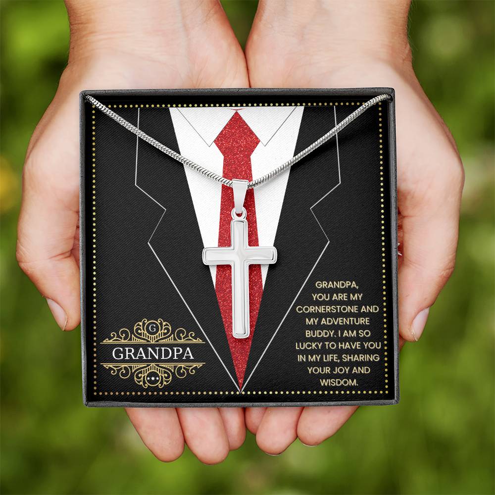 JGF Jewelry Gifts for Family 80th Birthday Gifts For Grandpa Grandfather Gifts For Men