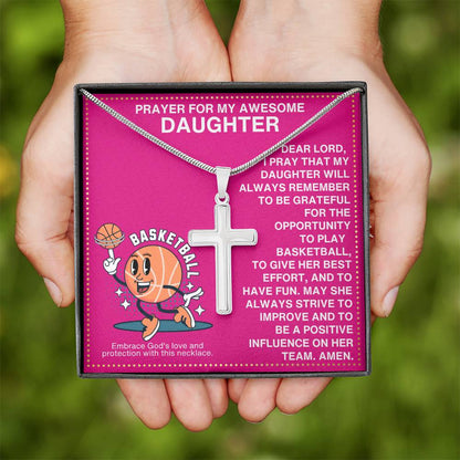 JGF Jewelry Gifts for Family Basketball Necklaces For Teen Girls