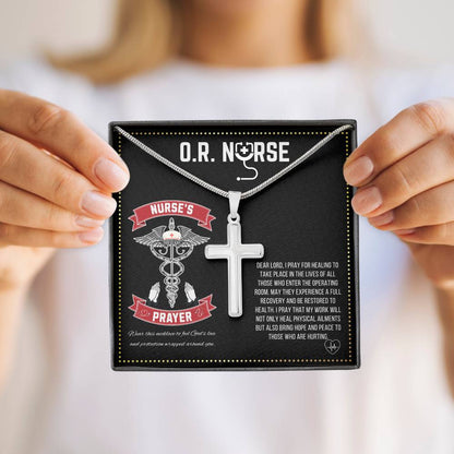JGF Jewelry Gifts for Family | Operating Room OR Nurse's Prayer Gifts Accessories
