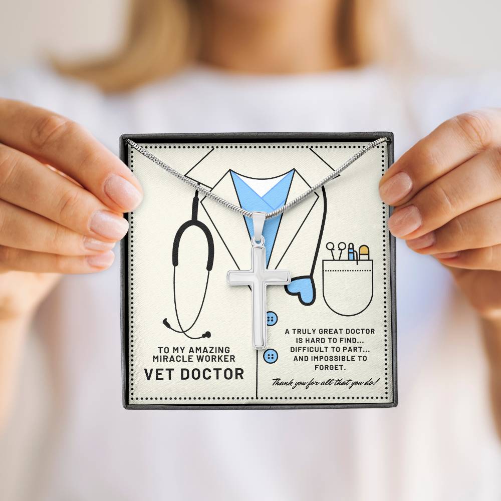 JGF Jewelry Gifts for Family Thank You Gifts for Veterinary Vet Doctor