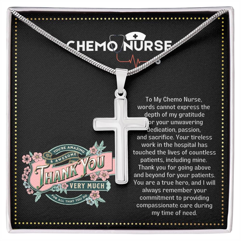 JGF Jewelry Gifts for Family Thank You My Chemo Nurse