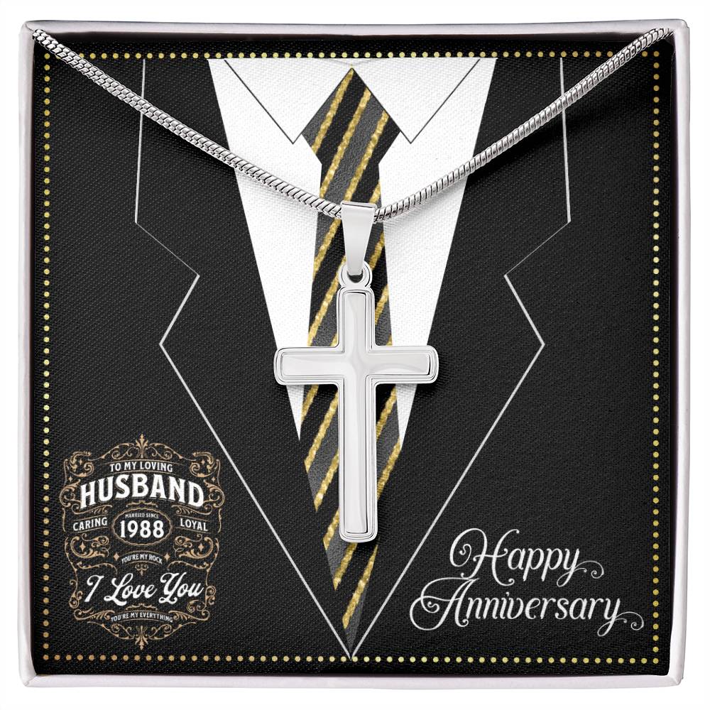 JGF Jewelry Gifts for Family We Still Do Together Since 1988 I Love You My Husband Anniversary Card