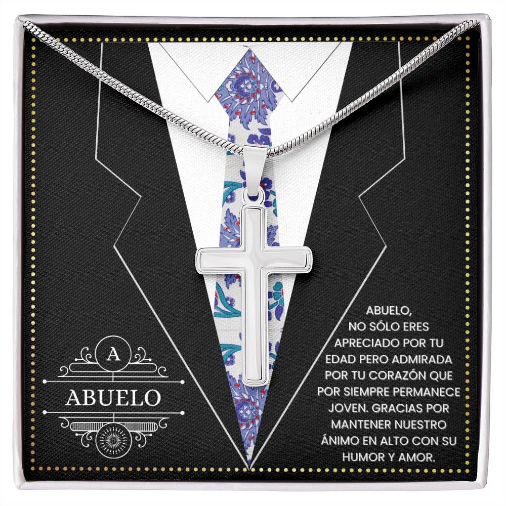 JGF Jewelry Gifts for Family Grandpa Birthday Card Spanish Regalo Para Abuelo