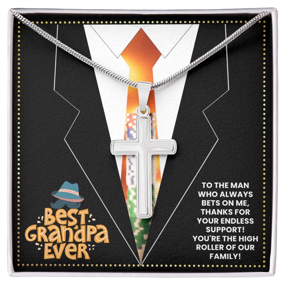 JGF Jewelry Gifts for Family Casino Poker Gifts For Men Him Grandpa Gifts From Grandchildren