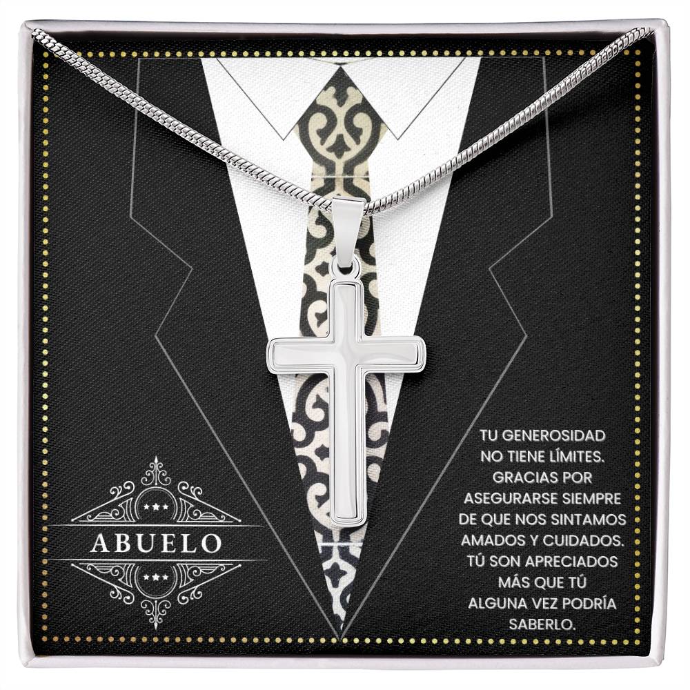 JGF Jewelry Gifts for Family Grandpa Birthday Card Spanish Regalo Para Abuelo
