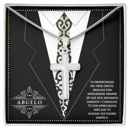 JGF Jewelry Gifts for Family Grandpa Birthday Card Spanish Regalo Para Abuelo