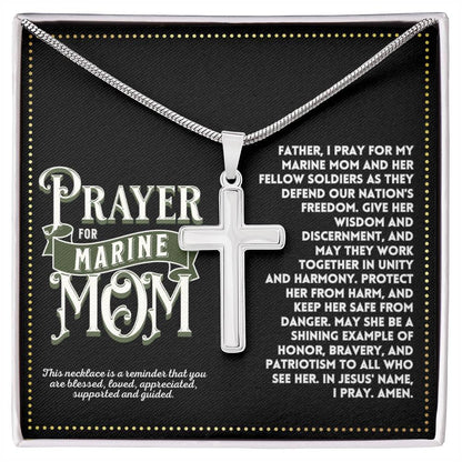 JGF Jewelry Gifts for Family My Mom Is A Marine Corps Mom Gifts  i Love My Marine Necklace