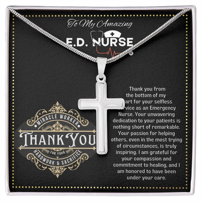 JGF Jewelry Gifts for Family Thank You E D Nurse