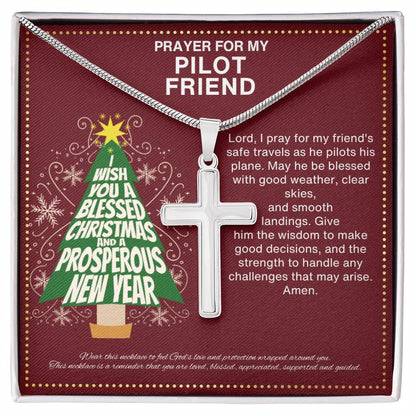 JGF Jewelry Gifts for Family Christmas BFF For Pilot Bestie Best Friend Gifts