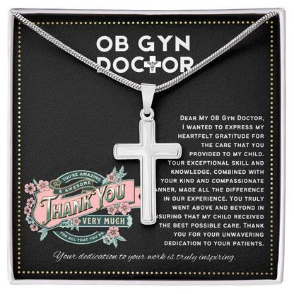 JGF Jewelry Gifts for Family Thank You To My OBGYNE Doctor