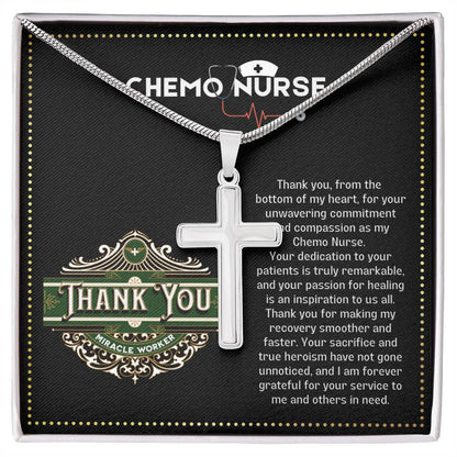 JGF Jewelry Gifts for Family Thank You Chemotheraphy Nurse